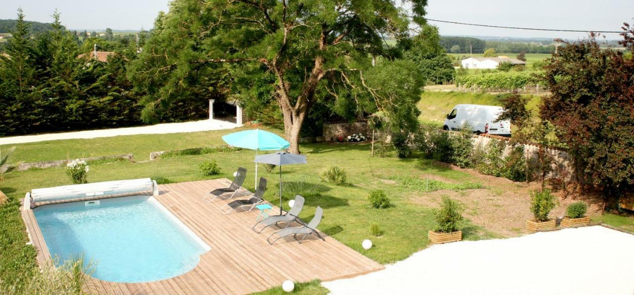 Bed and Breakfast Au Coeur Des Vignes Archiac Екстер'єр фото